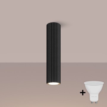 Brilagi - LED Bodové svítidlo CRESTO 1xGU10/10W/230V 30 cm černá