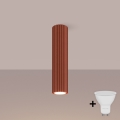 BRILAGI - LED Bodové svítidlo CRESTO 1xGU10/10W/230V 30 cm oranžová