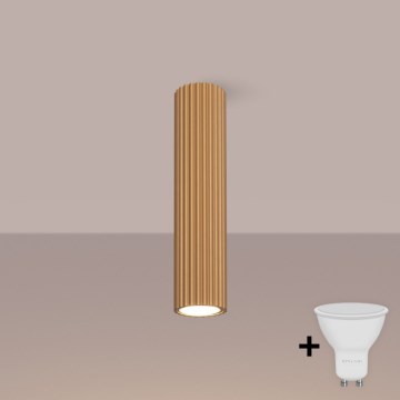 Brilagi - LED Bodové svítidlo CRESTO 1xGU10/10W/230V 30 cm zlatá