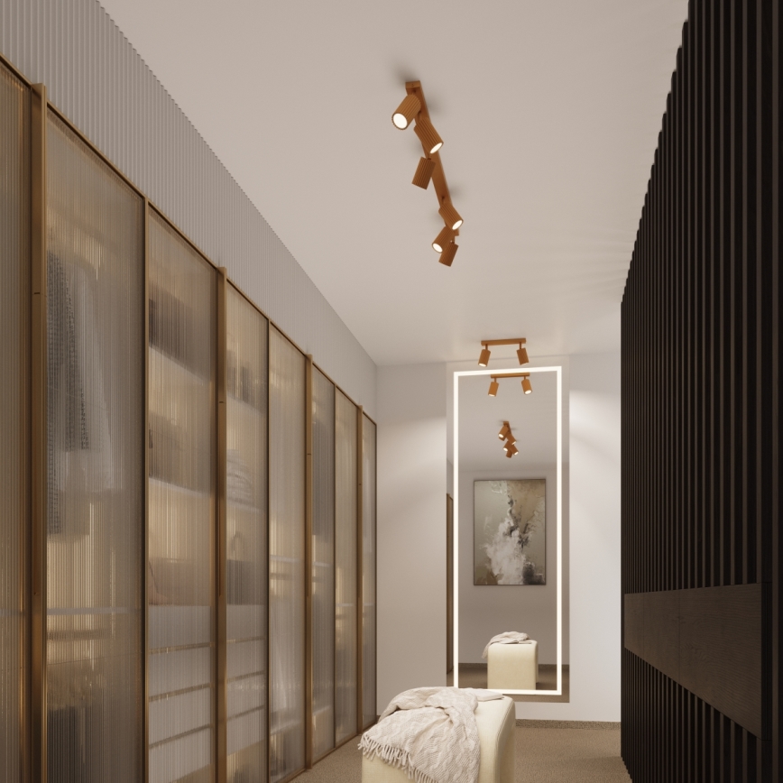 Brilagi - LED Bodové svítidlo CRESTO 1xGU10/10W/230V 30 cm zlatá