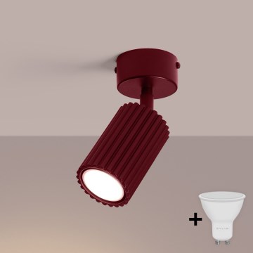 Brilagi - LED Bodové svítidlo CRESTO 1xGU10/10W/230V burgundy