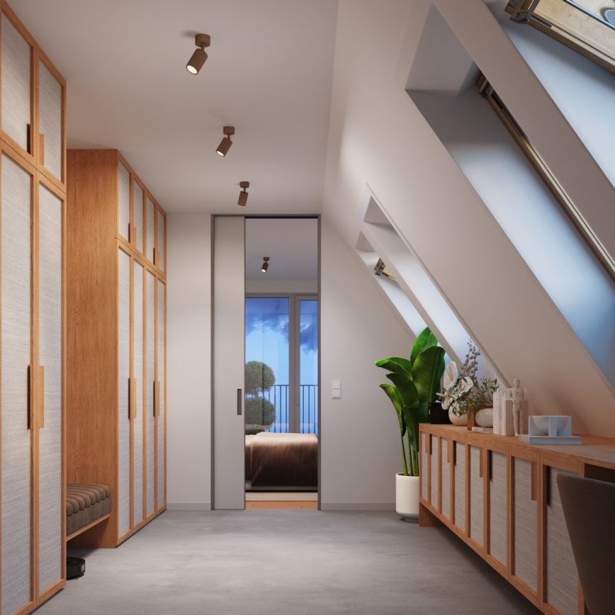 Brilagi - LED Bodové svítidlo CRESTO 1xGU10/10W/230V hnědá