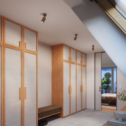 Brilagi - LED Bodové svítidlo CRESTO 1xGU10/10W/230V hnědá