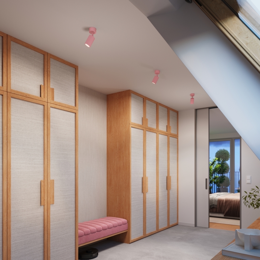 Brilagi - LED Bodové svítidlo CRESTO 1xGU10/10W/230V růžová