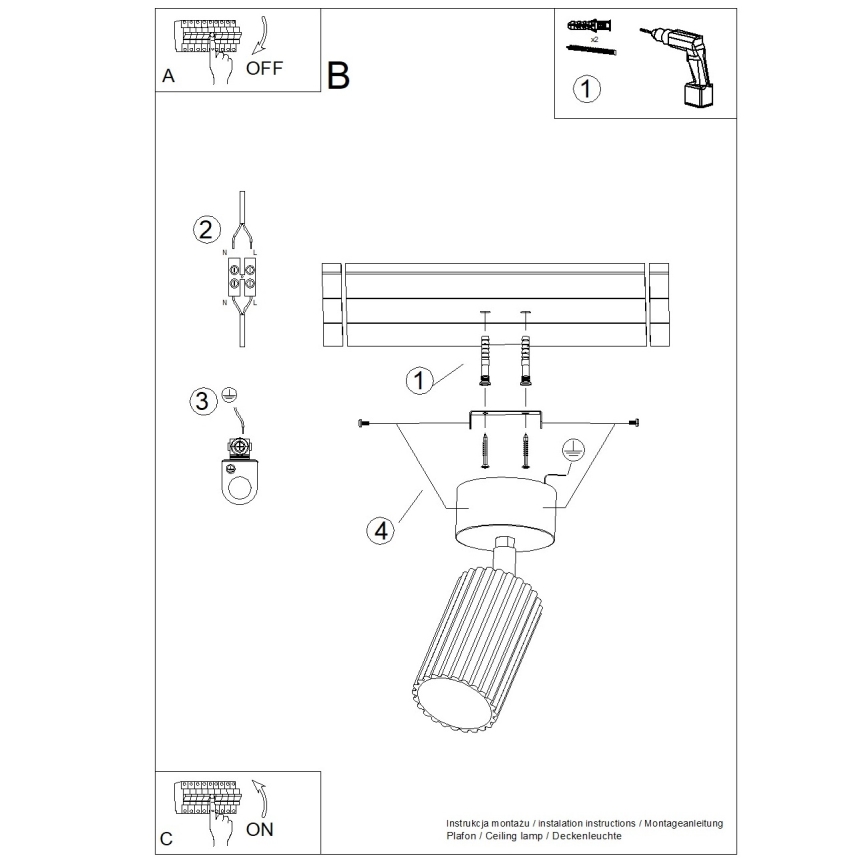 Brilagi - LED Bodové svítidlo CRESTO 1xGU10/10W/230V tyrkysová