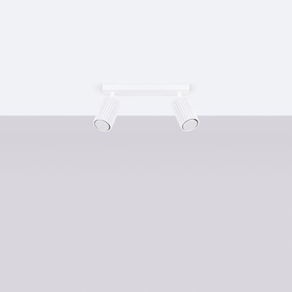 Brilagi - LED Bodové svítidlo CRESTO 2xGU10/10W/230V bílá