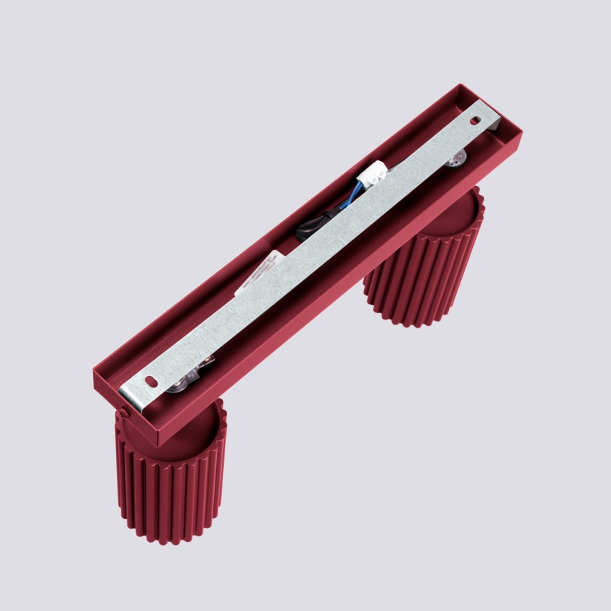 Brilagi - LED Bodové svítidlo CRESTO 2xGU10/10W/230V burgundy