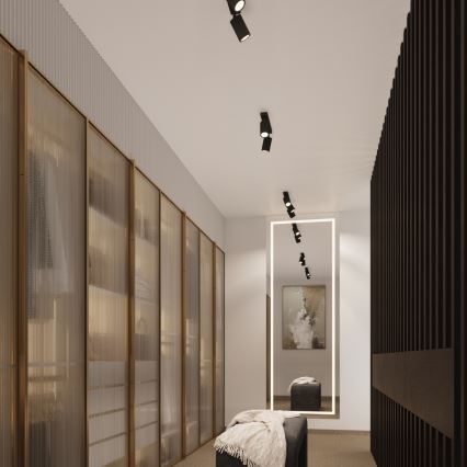 Brilagi - LED Bodové svítidlo CRESTO 2xGU10/10W/230V černá