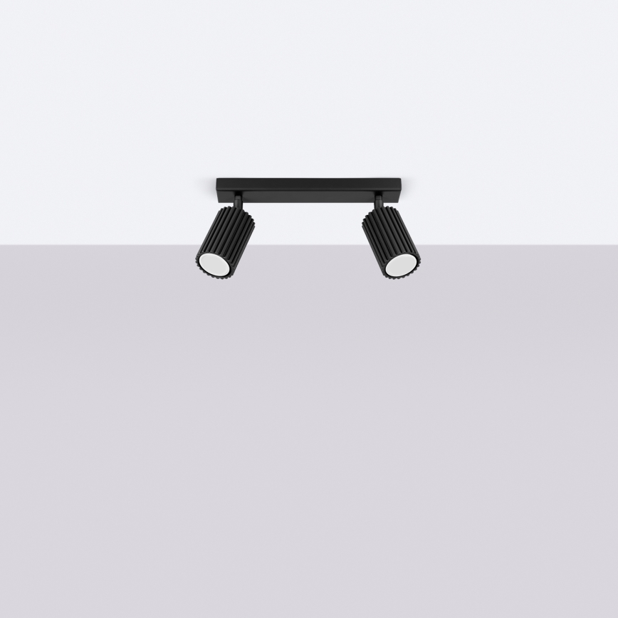 Brilagi - LED Bodové svítidlo CRESTO 2xGU10/10W/230V černá