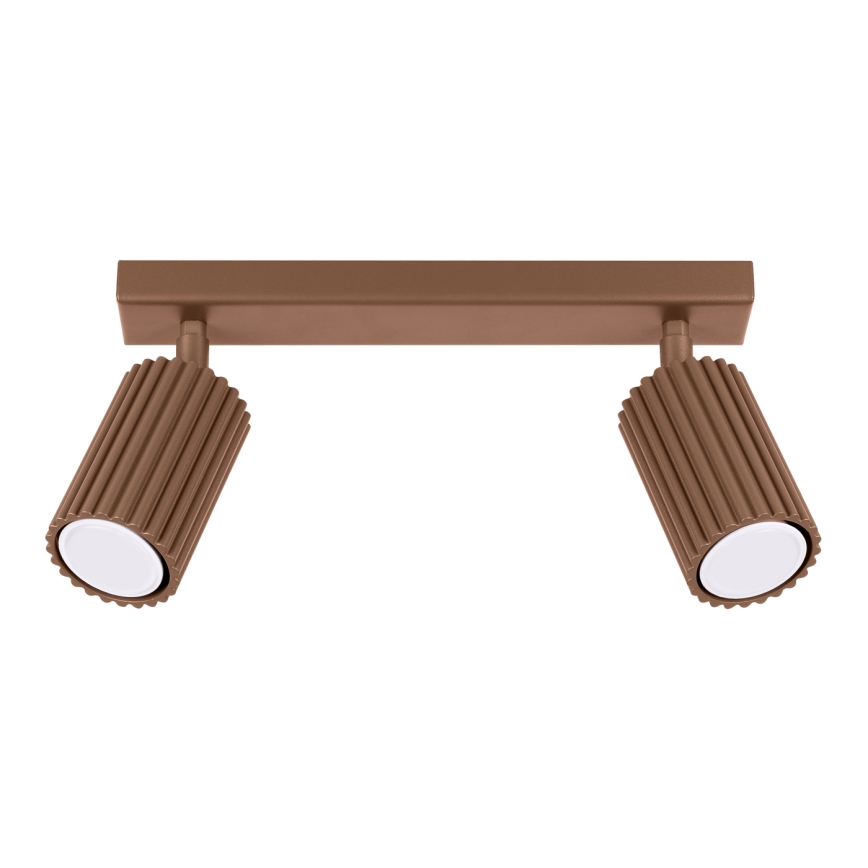 Brilagi - LED Bodové svítidlo CRESTO 2xGU10/10W/230V hnědá