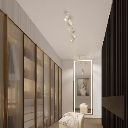 Brilagi - LED Bodové svítidlo CRESTO 2xGU10/10W/230V krémová