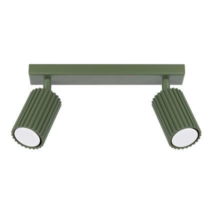 Brilagi - LED Bodové svítidlo CRESTO 2xGU10/10W/230V zelená