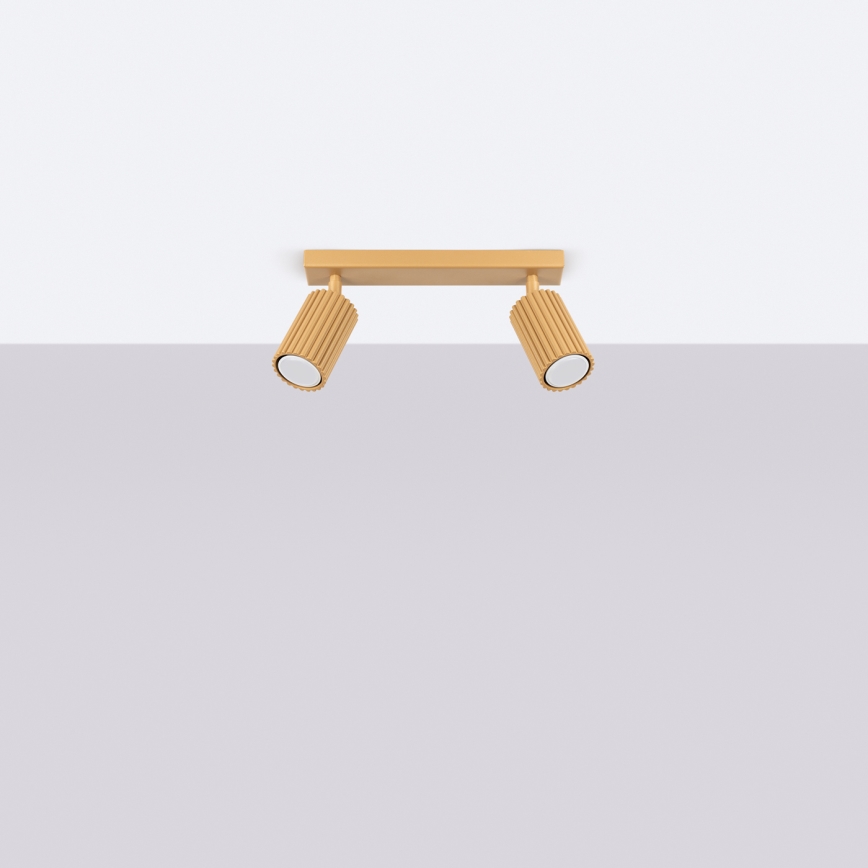 Brilagi - LED Bodové svítidlo CRESTO 2xGU10/10W/230V zlatá