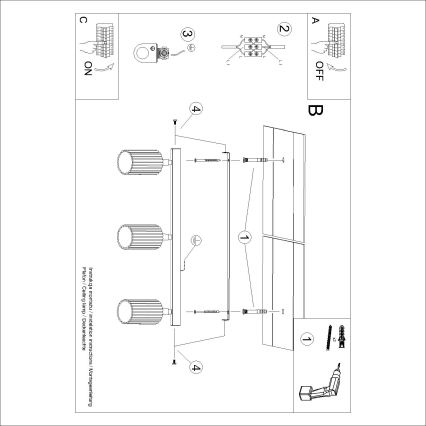 Brilagi - LED Bodové svítidlo CRESTO 3xGU10/10W/230V burgundy