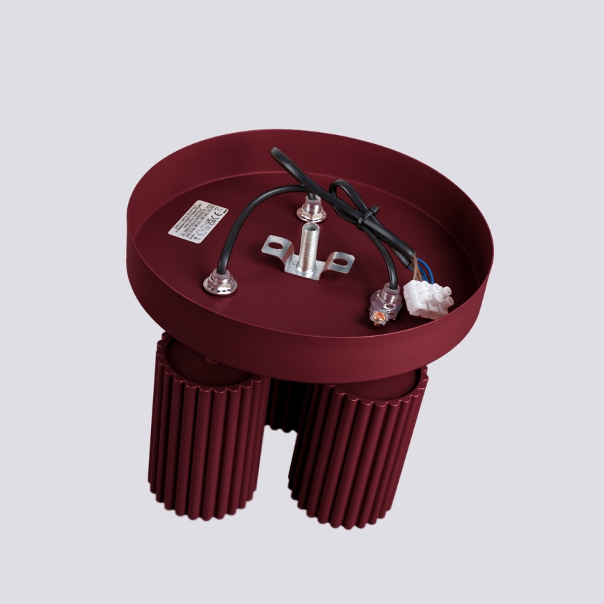 Brilagi - LED Bodové svítidlo CRESTO 3xGU10/10W/230V burgundy
