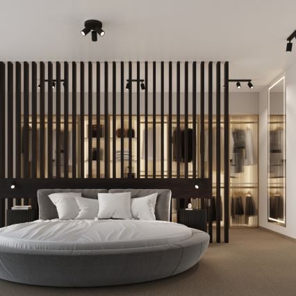 Brilagi - LED Bodové svítidlo CRESTO 3xGU10/10W/230V černá