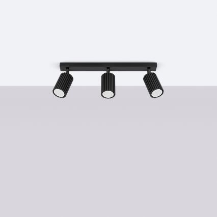 Brilagi - LED Bodové svítidlo CRESTO 3xGU10/10W/230V černá
