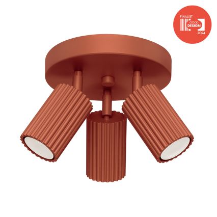 Brilagi - LED Bodové svítidlo CRESTO 3xGU10/10W/230V červená