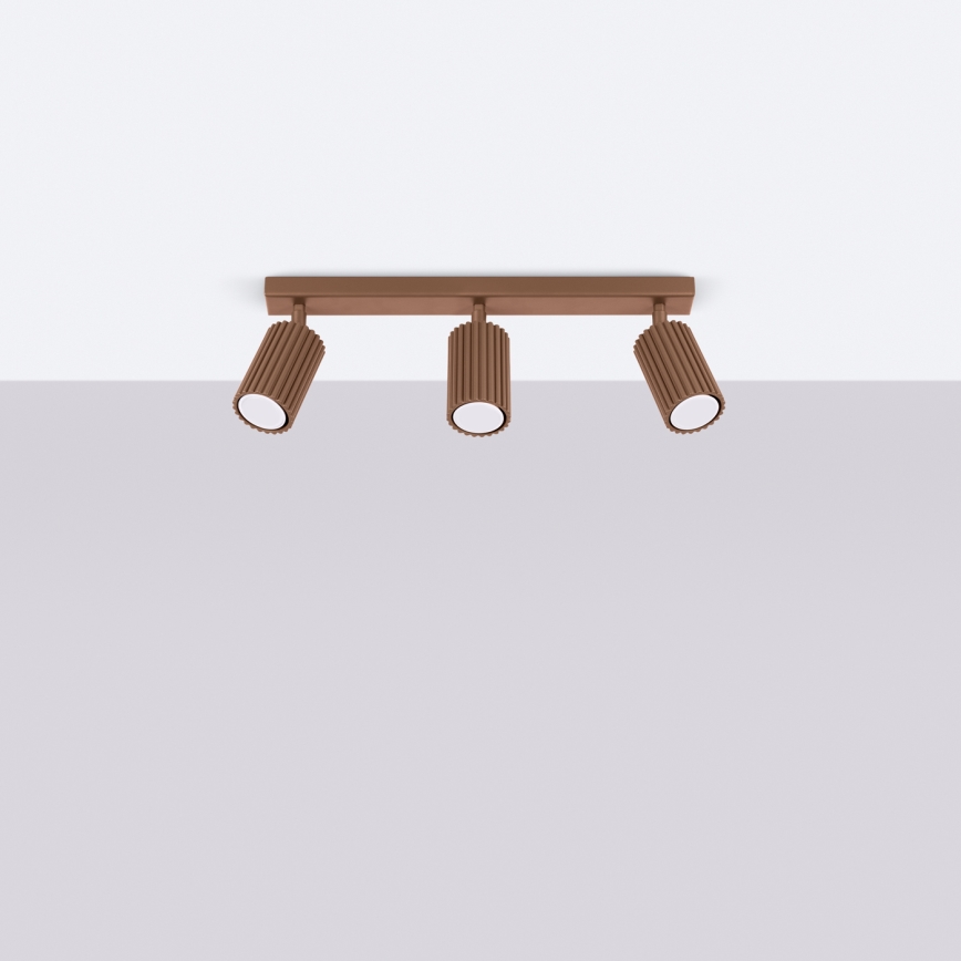 Brilagi - LED Bodové svítidlo CRESTO 3xGU10/10W/230V hnědá