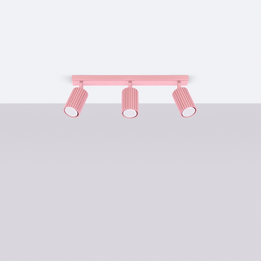 Brilagi - LED Bodové svítidlo CRESTO 3xGU10/10W/230V růžová