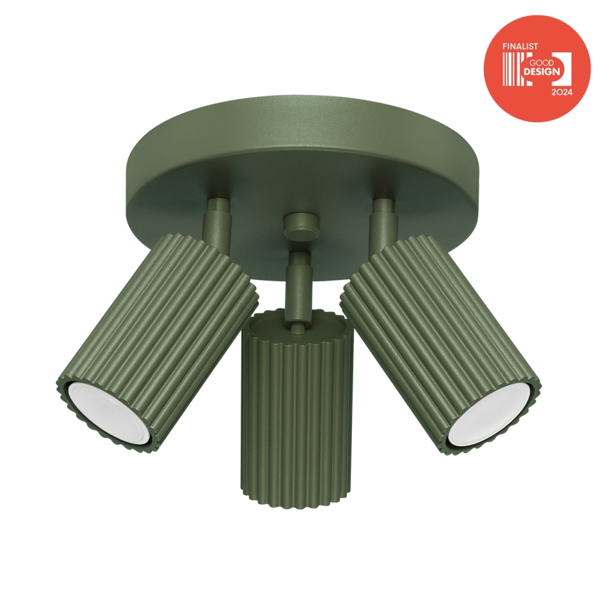 Brilagi - LED Bodové svítidlo CRESTO 3xGU10/10W/230V zelená