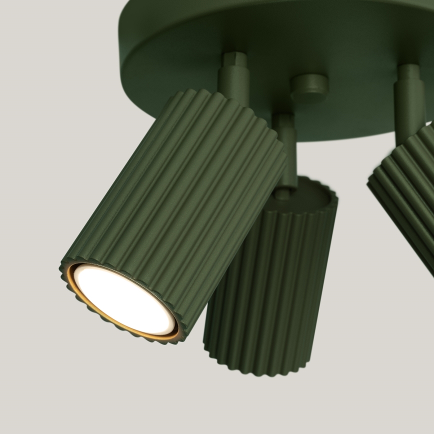 Brilagi - LED Bodové svítidlo CRESTO 3xGU10/10W/230V zelená