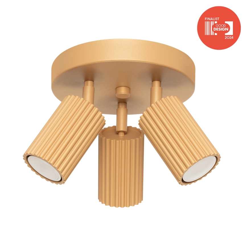 Brilagi - LED Bodové svítidlo CRESTO 3xGU10/10W/230V zlatá