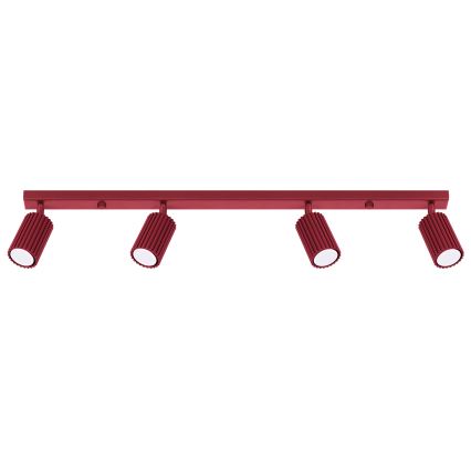 Brilagi - LED Bodové svítidlo CRESTO 4xGU10/10W/230V burgundy