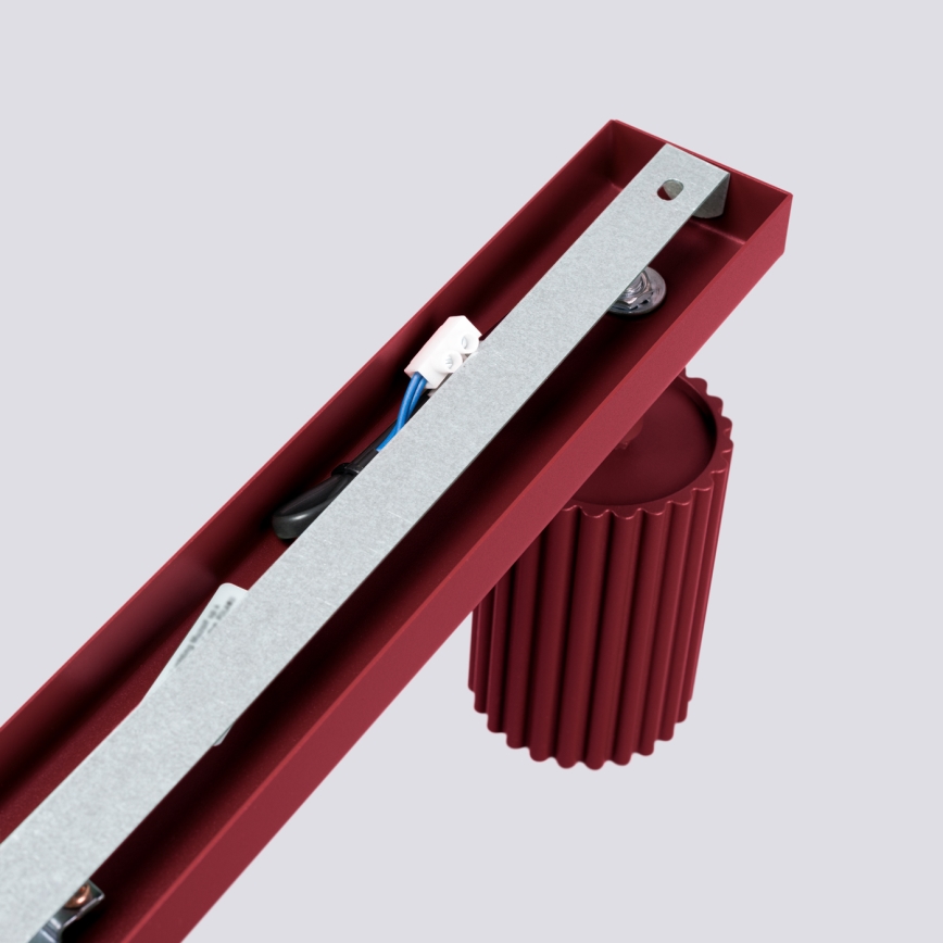 Brilagi - LED Bodové svítidlo CRESTO 4xGU10/10W/230V burgundy