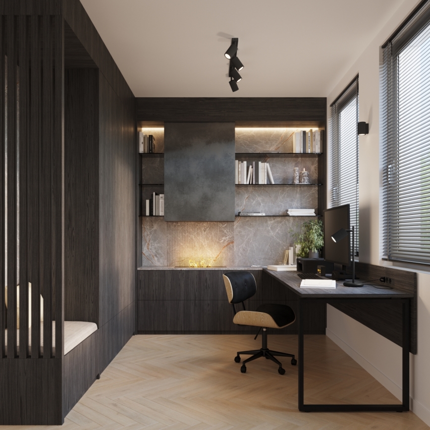 Brilagi - LED Bodové svítidlo CRESTO 4xGU10/10W/230V černá