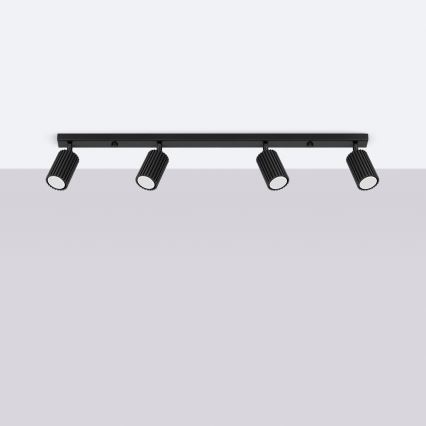 Brilagi - LED Bodové svítidlo CRESTO 4xGU10/10W/230V černá