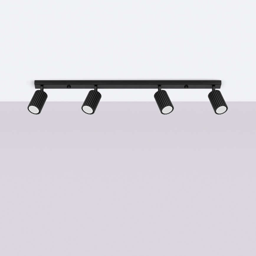 Brilagi - LED Bodové svítidlo CRESTO 4xGU10/10W/230V černá