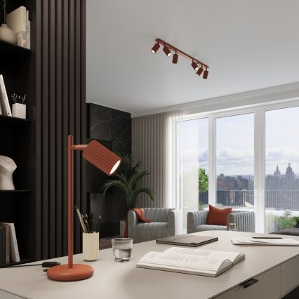 Brilagi - LED Bodové svítidlo CRESTO 4xGU10/10W/230V červená