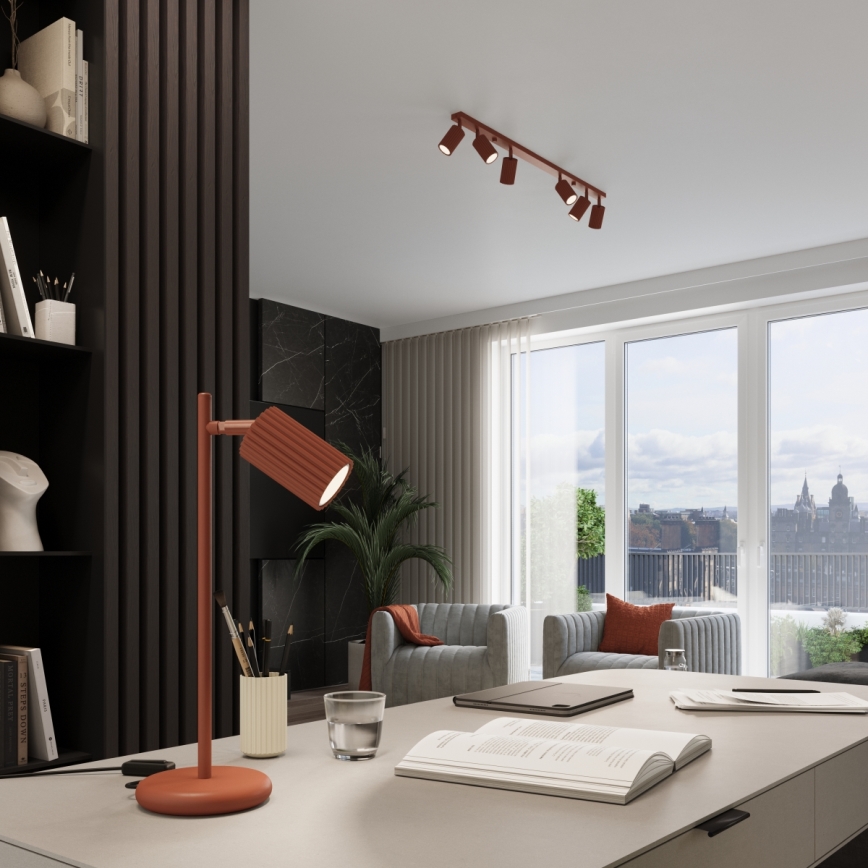 Brilagi - LED Bodové svítidlo CRESTO 4xGU10/10W/230V červená