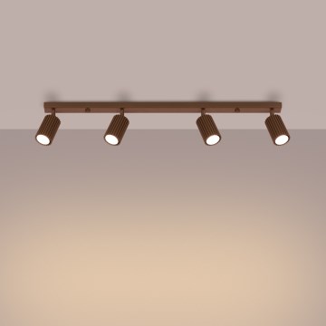 Brilagi - LED Bodové svítidlo CRESTO 4xGU10/10W/230V hnědá