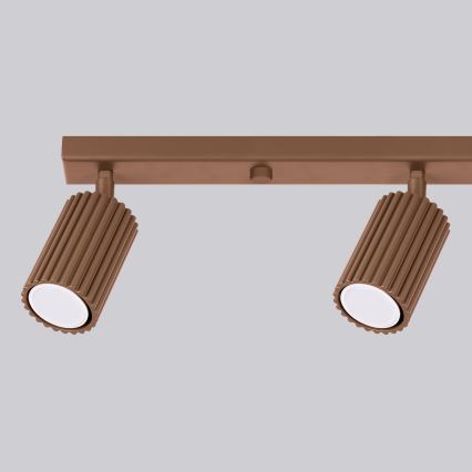 Brilagi - LED Bodové svítidlo CRESTO 4xGU10/10W/230V hnědá