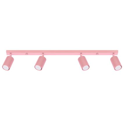 Brilagi - LED Bodové svítidlo CRESTO 4xGU10/10W/230V růžová