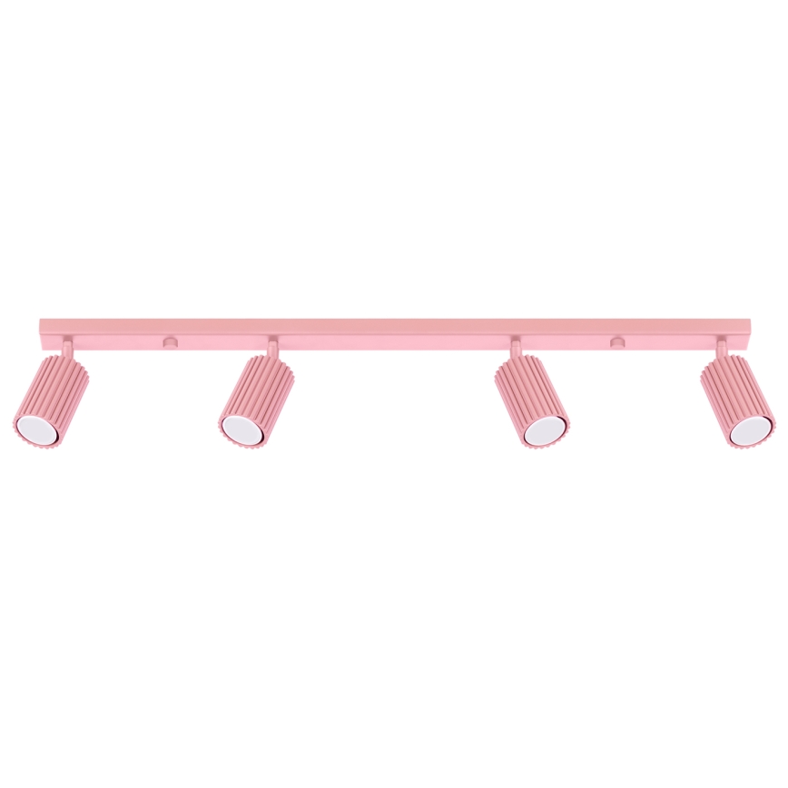 Brilagi - LED Bodové svítidlo CRESTO 4xGU10/10W/230V růžová