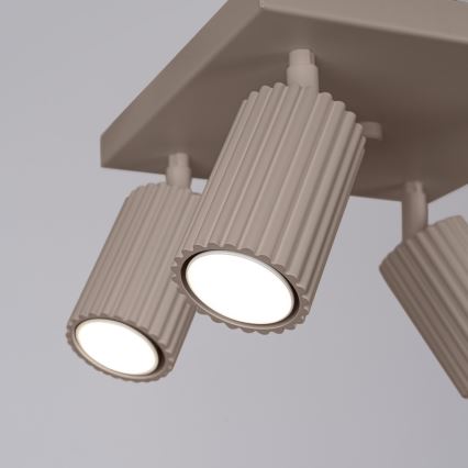 Brilagi - LED Bodové svítidlo CRESTO 4xGU10/10W/230V taupe