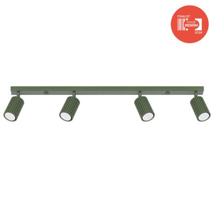 Brilagi - LED Bodové svítidlo CRESTO 4xGU10/10W/230V zelená