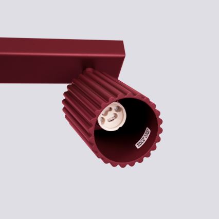 Brilagi - LED Bodové svítidlo CRESTO 6xGU10/10W/230V burgundy