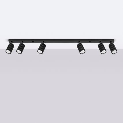 Brilagi - LED Bodové svítidlo CRESTO 6xGU10/10W/230V černá