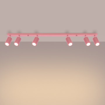 Brilagi - LED Bodové svítidlo CRESTO 6xGU10/10W/230V růžová