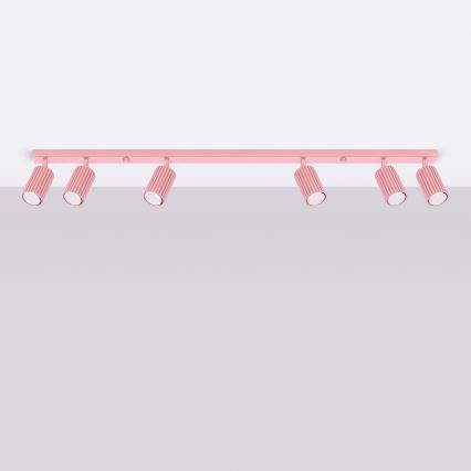 Brilagi - LED Bodové svítidlo CRESTO 6xGU10/10W/230V růžová