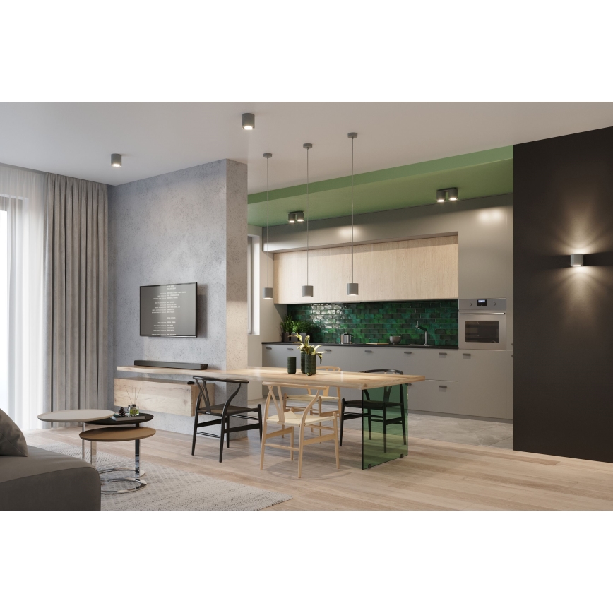 Brilagi -  LED Bodové svítidlo FRIDA 1xGU10/7W/230V šedá