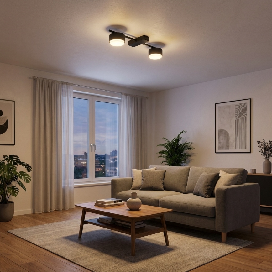 Brilagi - LED Bodové svítidlo MONO 2xGX53/30W/230V černá
