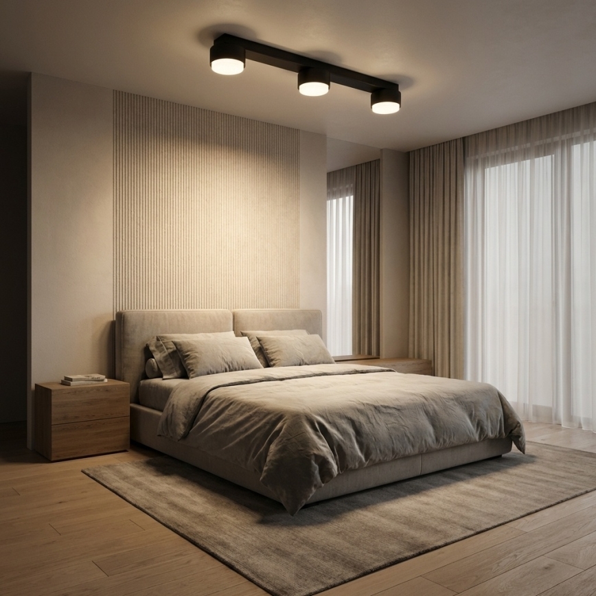 Brilagi - LED Bodové svítidlo MONO 3xGX53/30W/230V černá