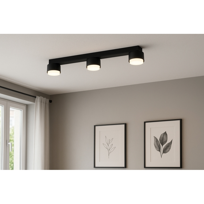 Brilagi - LED Bodové svítidlo MONO 3xGX53/30W/230V černá