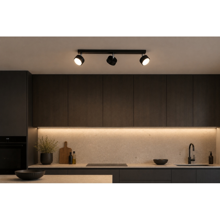 Brilagi - LED Bodové svítidlo MONO 3xGX53/30W/230V černá