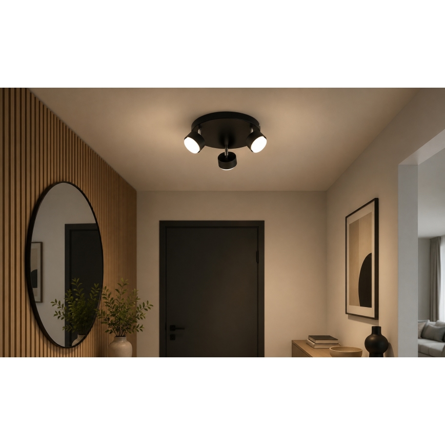 Brilagi - LED Bodové svítidlo MONO 3xGX53/30W/230V černá